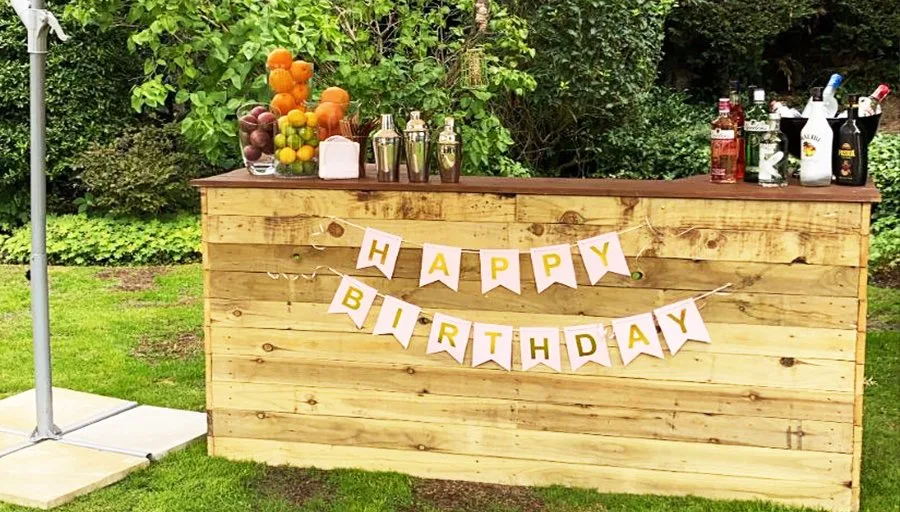 Small wedding bar Surrey