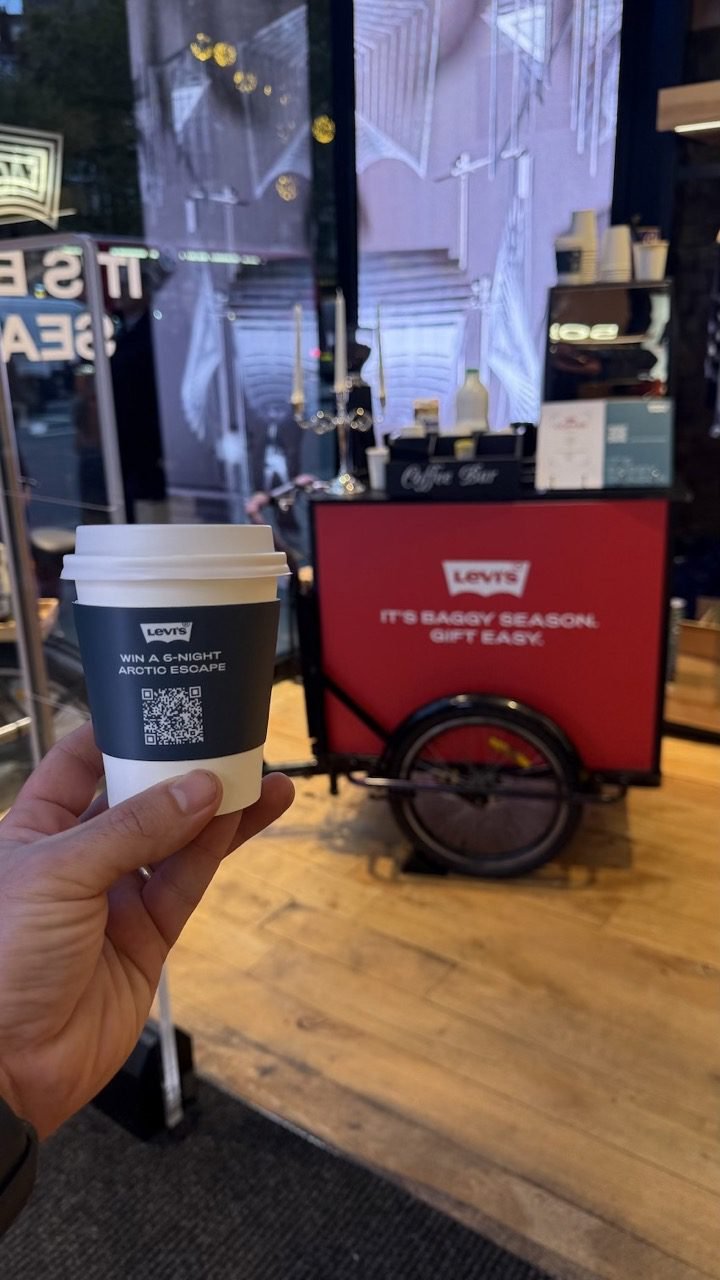 coffee kart hire for brand activations